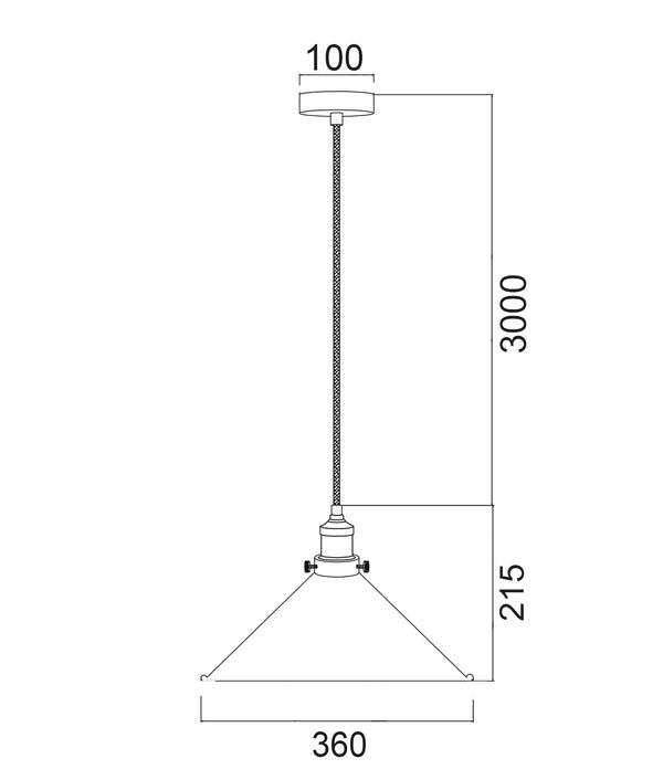 CEREMA: Interior White Coolie Pendant Light