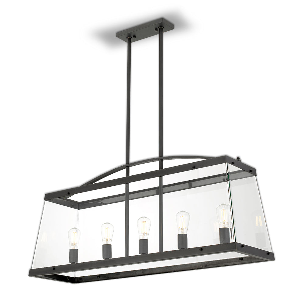 COLAIR 5 LIGHTS SOLID BRASS