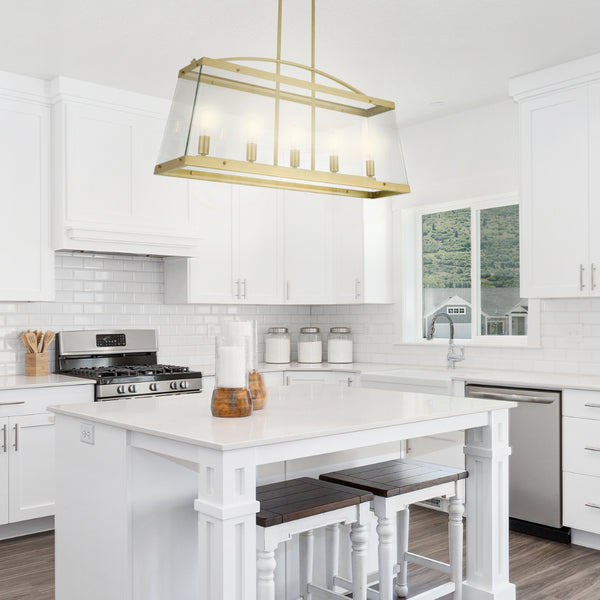 COLAIR 5 LIGHTS SOLID BRASS