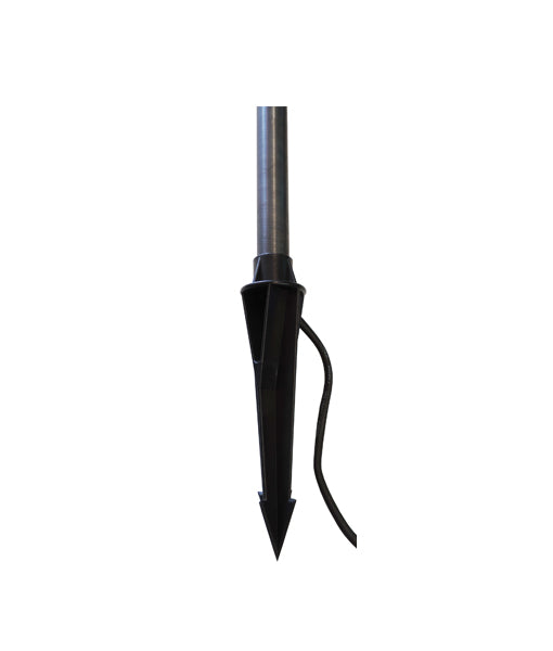 COOLIE: Exterior Coolie Rustic Brass / Matte Black Spike Lights IP54 Exterior spike light