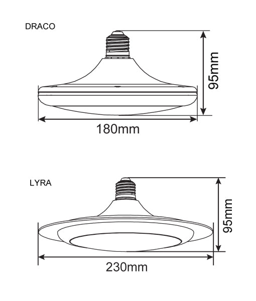 LYRA: Oyster LED Globes