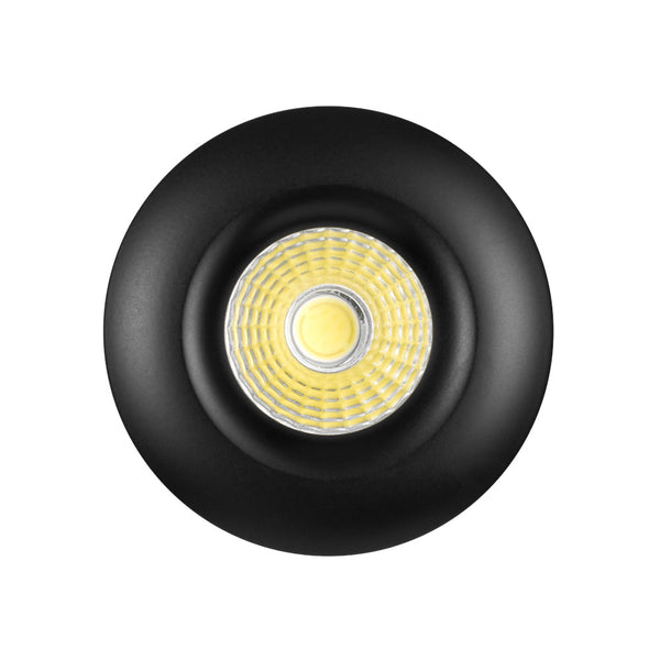 DURO ROUND STAIR/DOWN LIGHT BLACK