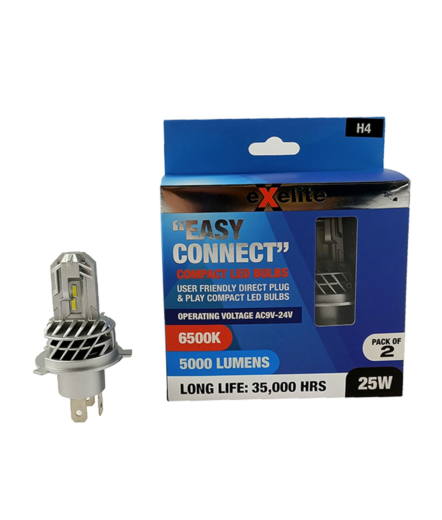 Easy Connect: User Friendly Direct Plug & Play Compact LED Globes