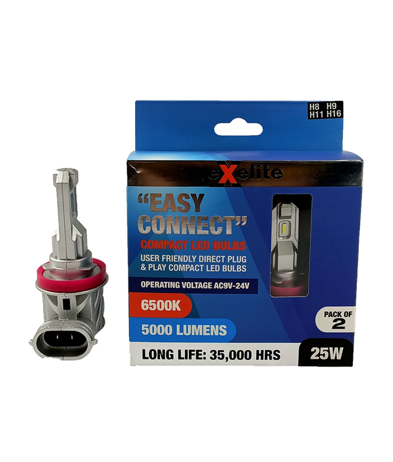 Easy Connect: User Friendly Direct Plug & Play Compact LED Globes