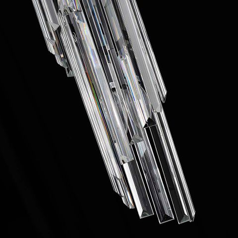 Chanel-S-BK Spiral Chandelier