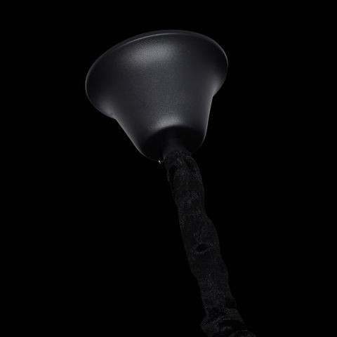 Chanel-S-BK Spiral Chandelier