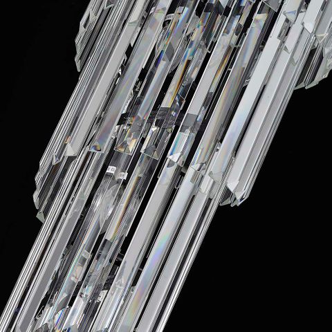 Chanel-S-BK Spiral Chandelier