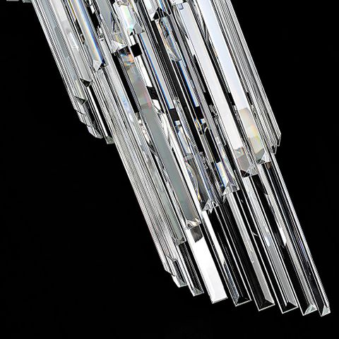 Chanel-L-BK Spiral Chandelier