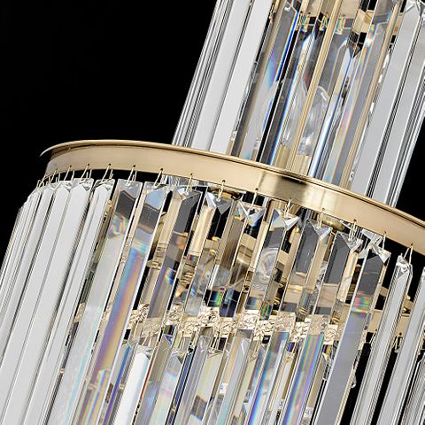 Chanel-S-GD Spiral Chandelier 