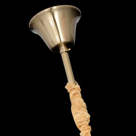 Chanel-S-GD Spiral Chandelier 