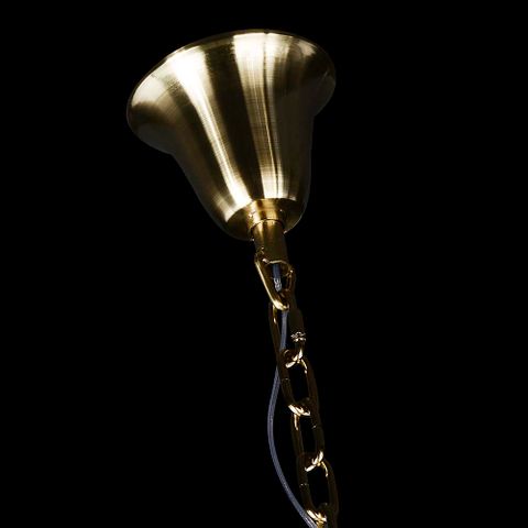 Chanel-L-GD Spiral Chandelier