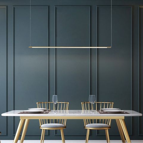 Bert Linear Pendant - 1.4m - Black - 3K