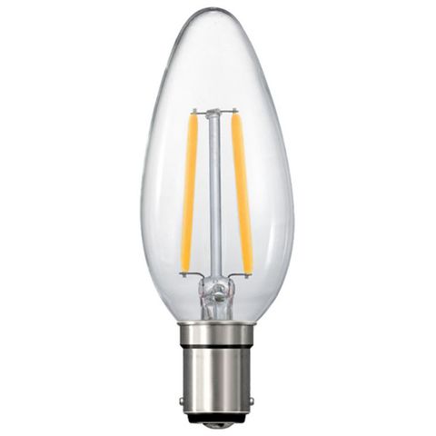 Candle C35 4w LED Filament - B15 - 4500K