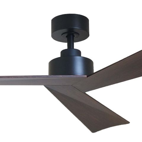 Bronte 52 DC Ceiling Fan - Black-Walnut