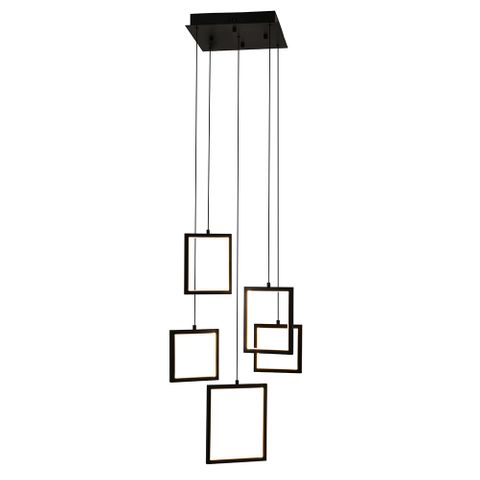 Dahli 13 Light Pendant - Black-3K