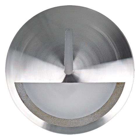 Manix 5w LED Step Light with Eyelid - 240v - Titanium - 3000K