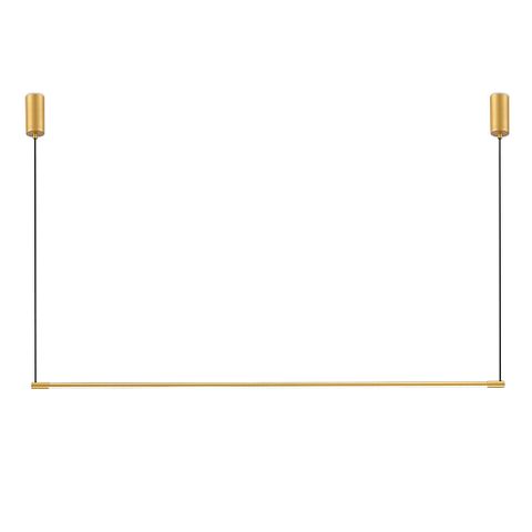 Bert Linear Pendant - 1.4m - Gold - 3K
