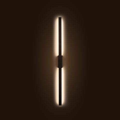 Aura Bar Wall Light -1200-BLK-3K
