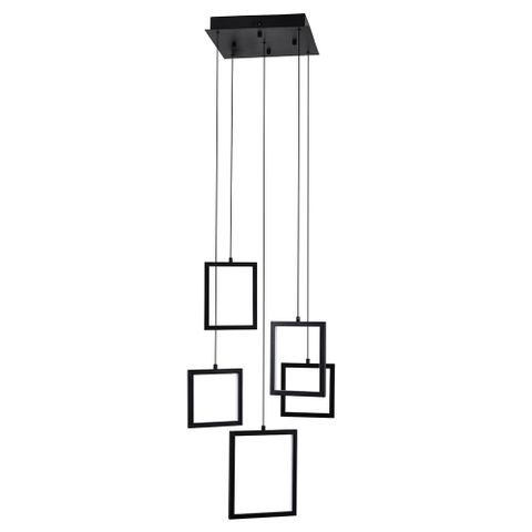 Dahli 13 Light Pendant - Black-3K