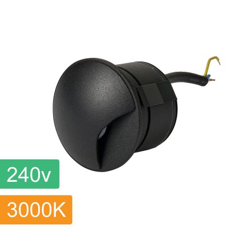 Kroll 1-240v-BK-3K Exterior Wall Light