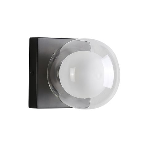 Hilton Hollywood Wall Light - 1 Light-BK