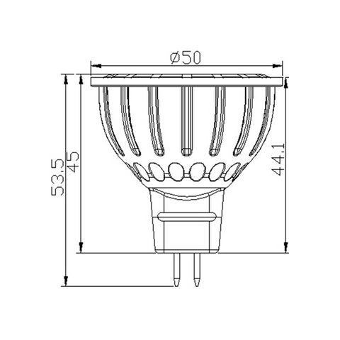 Pluto P10 10w LED Lamp - MR16 - 6000K
