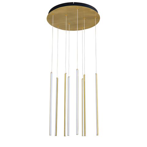 Centric - 8 Light Drop - Gold - 3 CCT