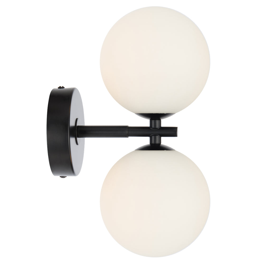 FELTON 2 LIGHT WALL LIGHT ANTIQUE GOLD