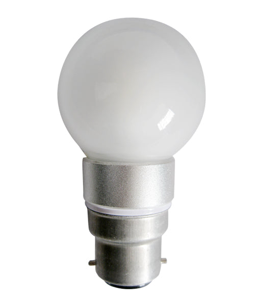 Fancy Round LED Globes Clear / Frosted Diffuser