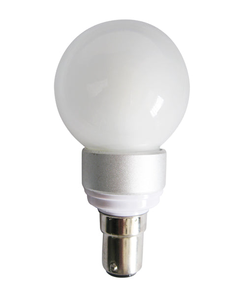 Fancy Round LED Globes Clear / Frosted Diffuser