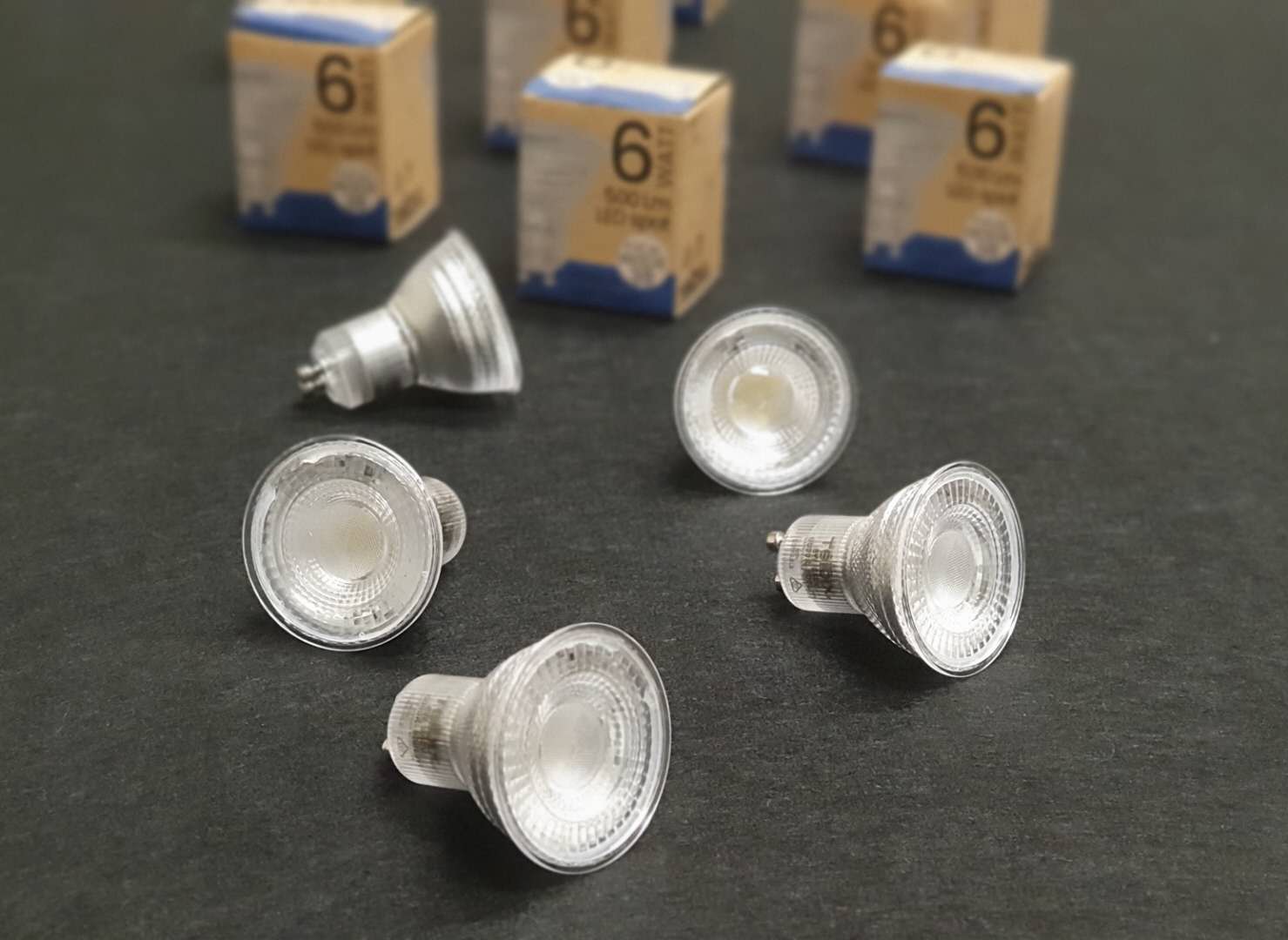 GU10 FOCAL WIDE 38 LED GLOBE LENS NON-DIM