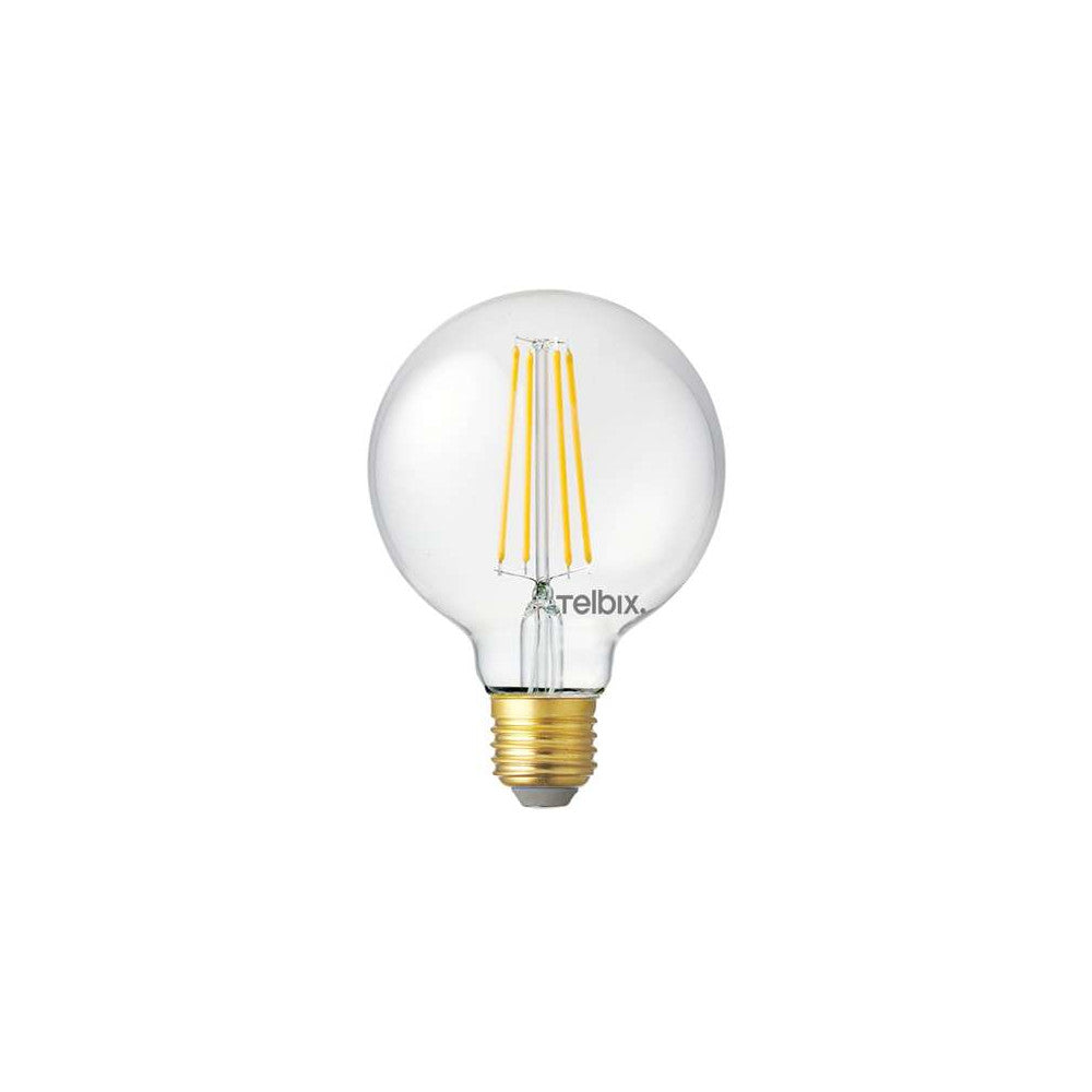 E27 G95 8W LED GLOBE CLEAR DIM