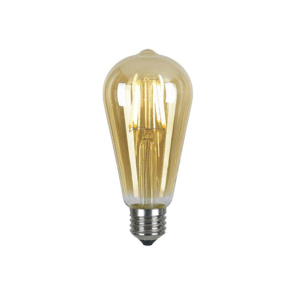 E27 4W LED PILOT GLOBE AMBER NON-DIM