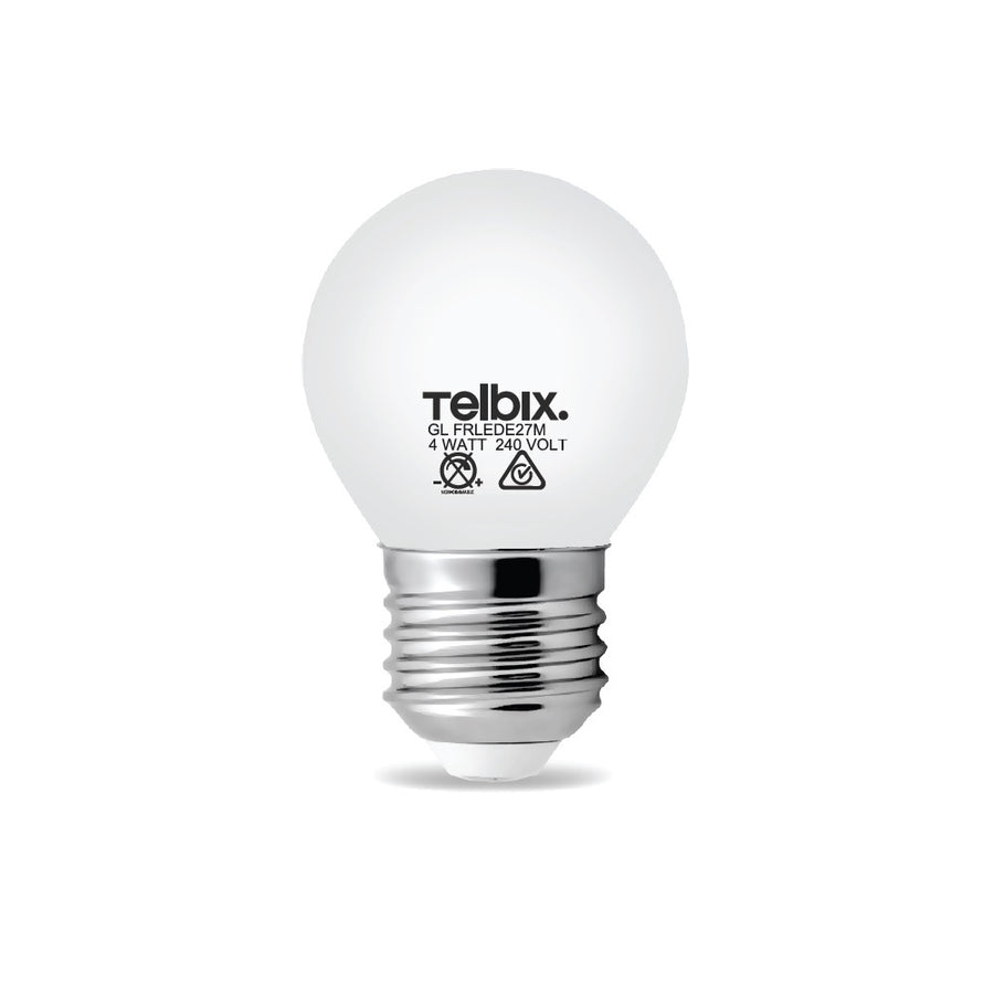 E27 G45 4W LED FANCY ROUND GLOBE NON-DIM
