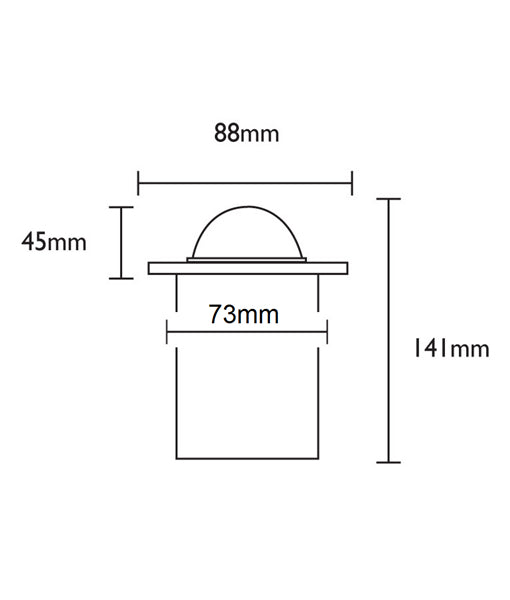 MR16 Recessed Inground Up Lights IP67 