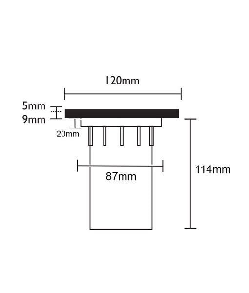 IGMLSQSS Exterior MR16 Recessed Inground Up Lights