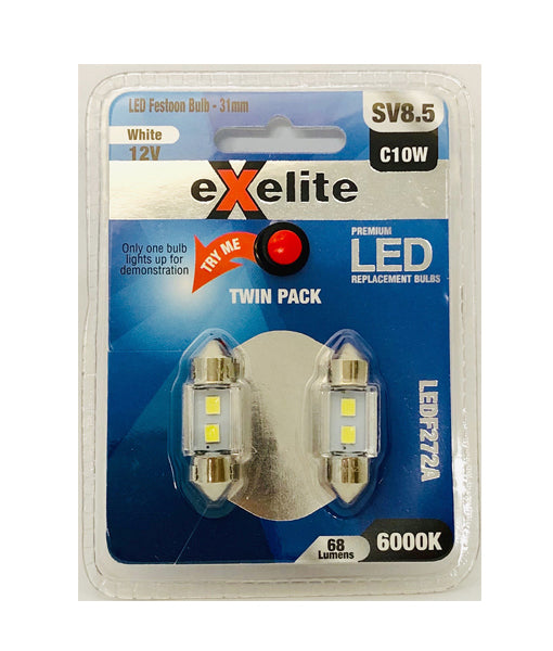 Exelite LED Festoon Auto Globes