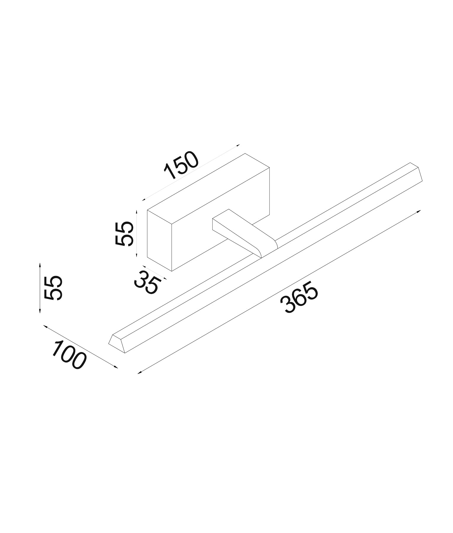 LINEAL: Interior LED Tri-CCT Dimmable Vanity / Picture Wall Lights IP44