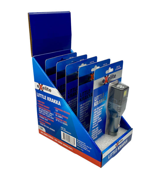 LITTLE KRAKKA: 12V Emergency Torch & Work Light