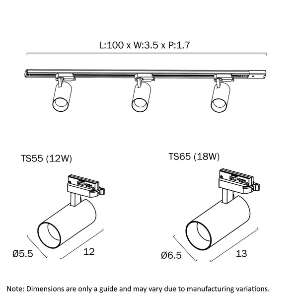 LOGIK TRACK LIGHT 18W