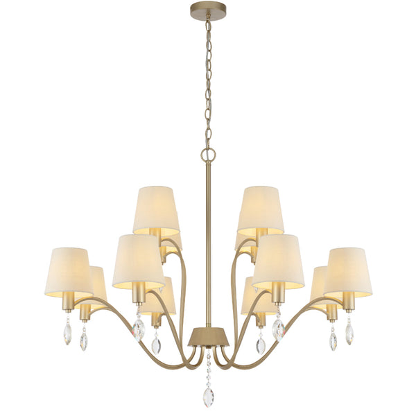 MALVERN 12 LIGHT PENDANT