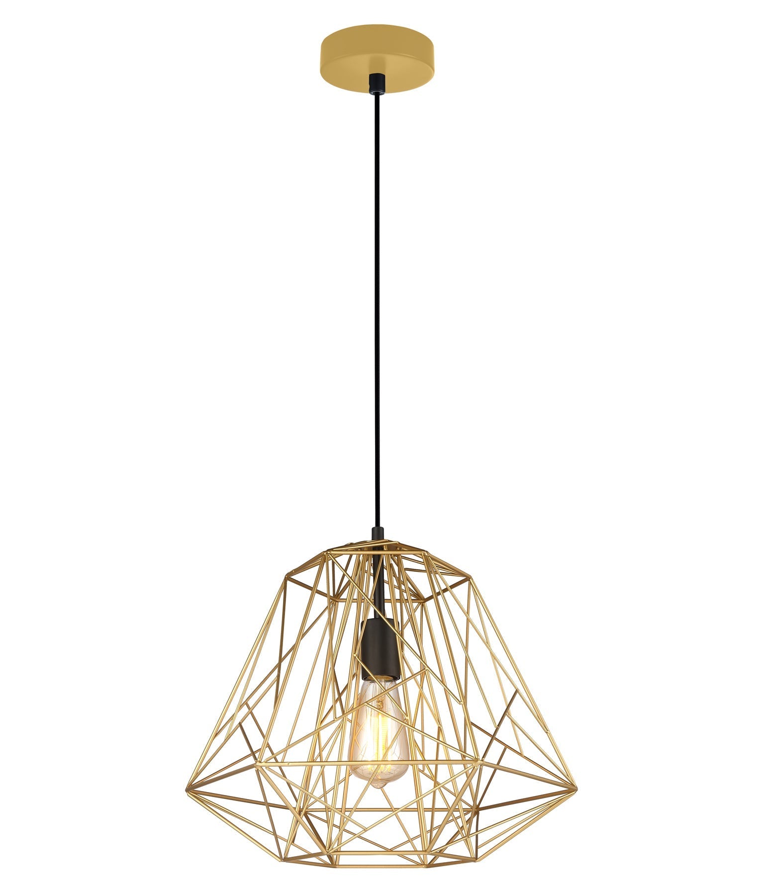MARTE Interior Single Iron Cage Pendant Lights