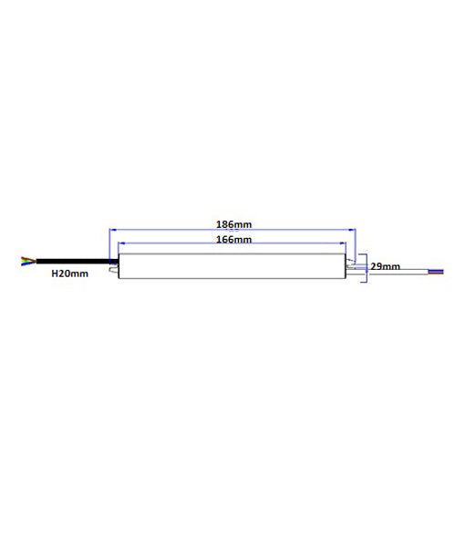 24V Waterproof Constant Voltage LED Drivers IP67