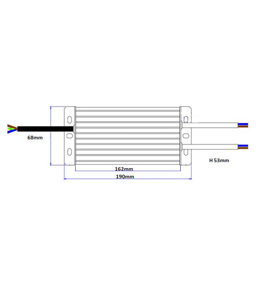24V Waterproof Constant Voltage LED Drivers IP67 