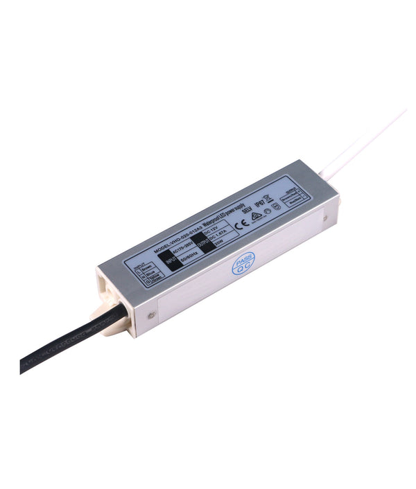 OTTER2: 12V Waterproof Constant Voltage LED Driver IP67