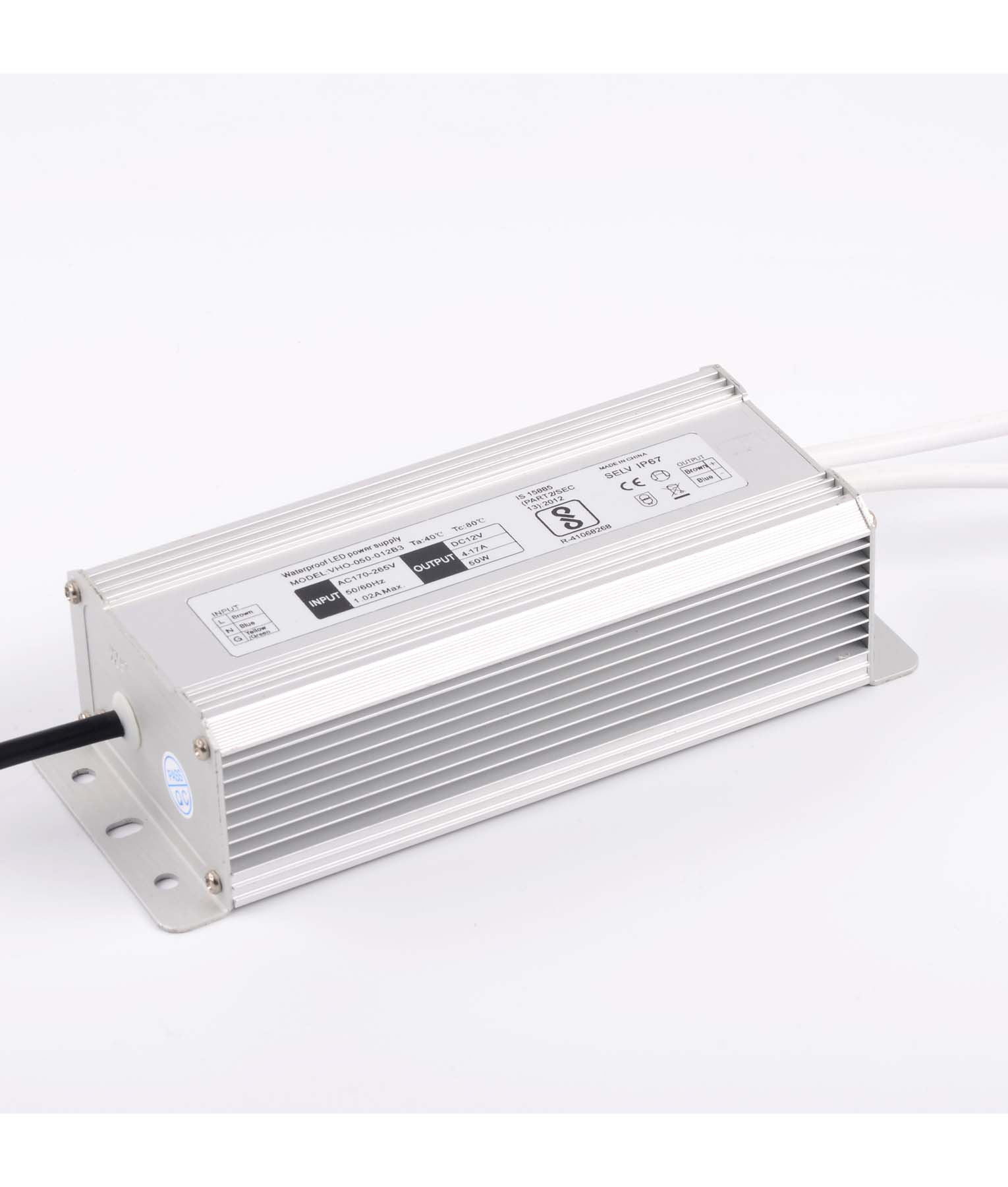 OTTER4: 12V Waterproof Constant Voltage LED Driver IP67 