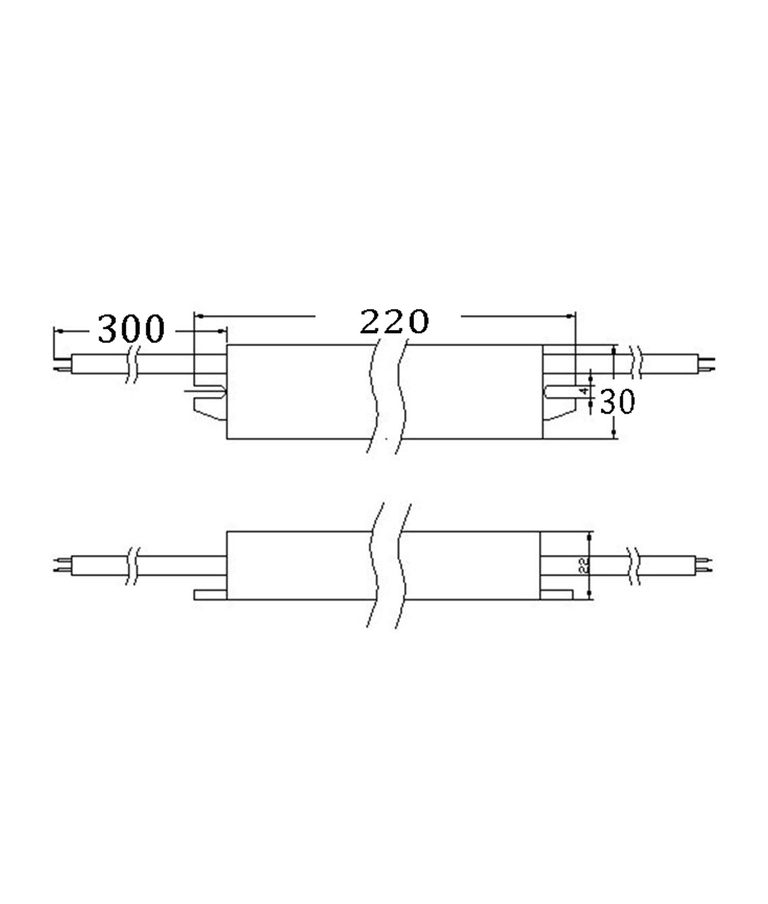 OTTER8: 12V Waterproof Constant Voltage LED Driver IP67