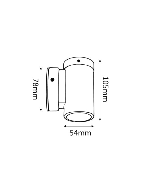 MR16 Exterior Wall Pillar Spot Lights IP54