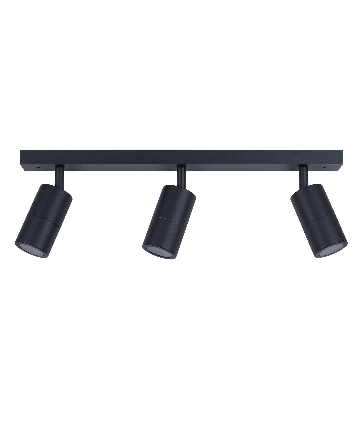 GU10 Exterior Adjustable Head Bar Lights in Black