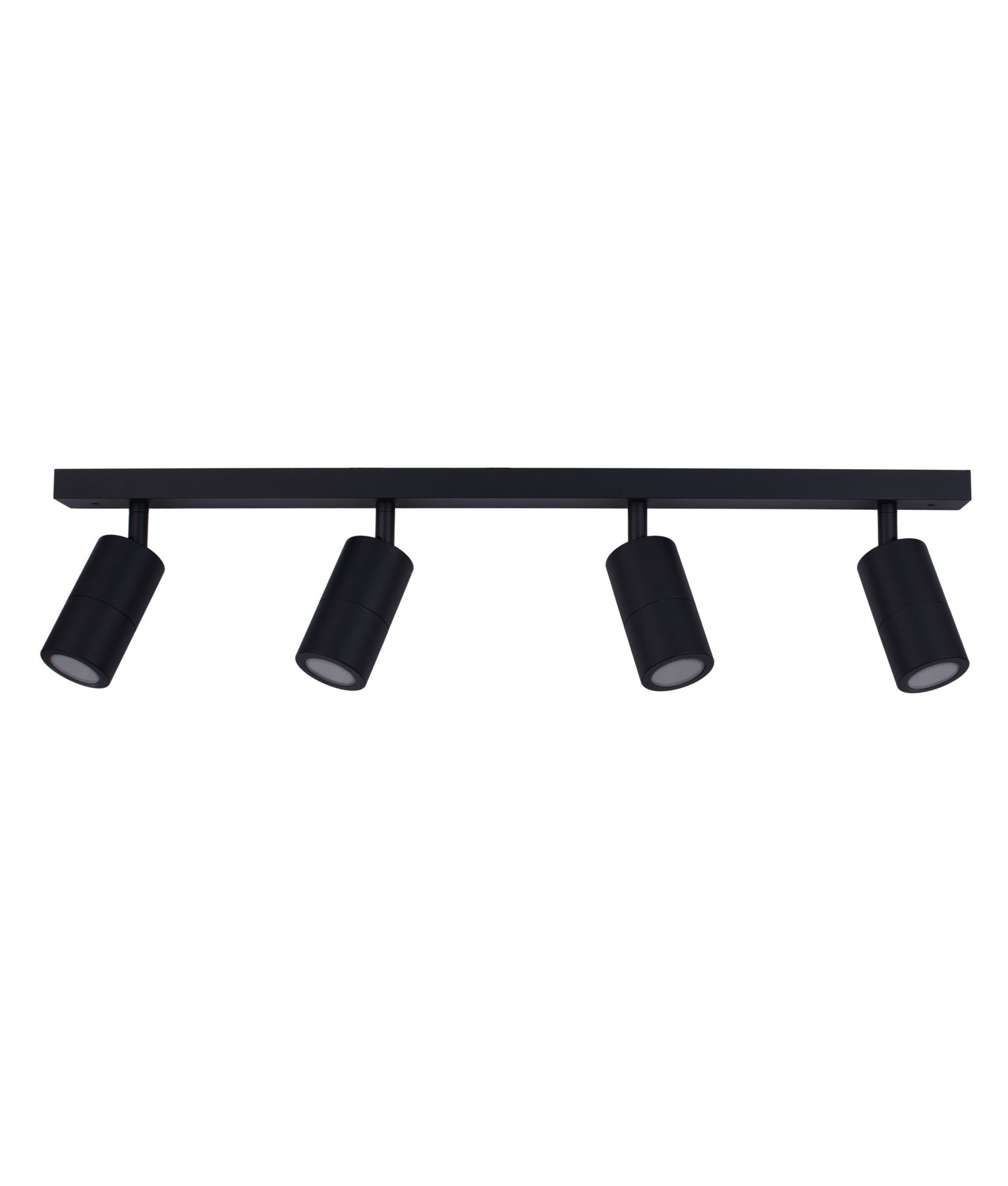 GU10 Exterior Adjustable Head Bar Lights in Black